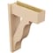 Ekena Millwork 8-in W x 22-in D x 34-in H Funston Block Rough Cedar Woodgrain TimberThane Outlooker, Primed Tan OUTUR080X22X34FST44RCPR - alternate 2